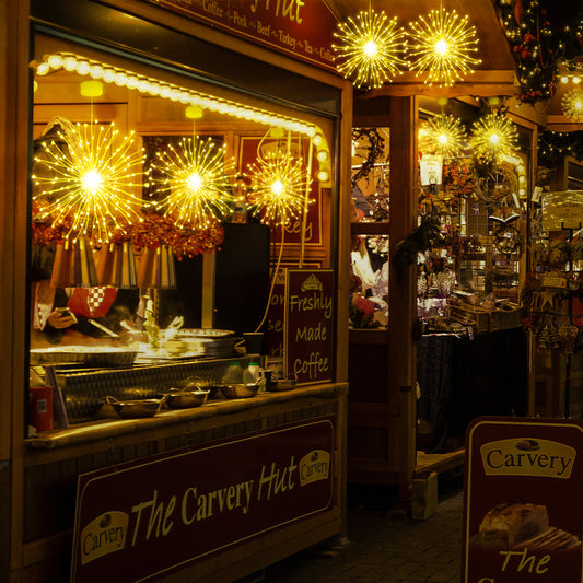 2 Pack Firework Lights Led Copper Wire Starburst String Lights-0